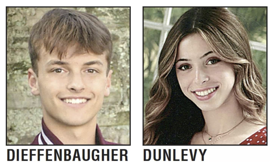 Wheeling Central’s Nathan Dieffenbaugher, Linsly’s Danyelle Dunlevy